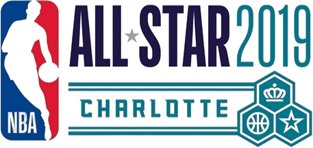2019 NBA All-Star Game logo Charlotte teal accents