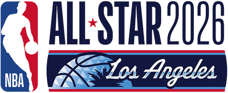 2026 NBA All-Star Game logo Los Angeles script wordmark