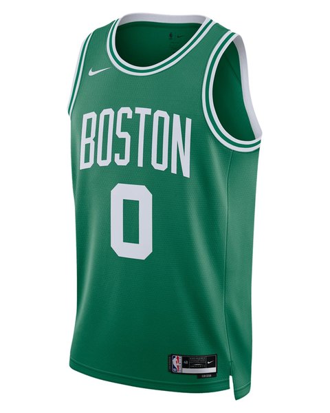 Boston Celtics Icon Edition jersey worn October 23 2026 against the Knicks, from the NBA daily uniform tracker