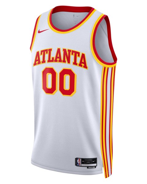 Atlanta Hawks Association White jersey worn October 24 2026 against the Rockets, from the NBA daily uniform tracker