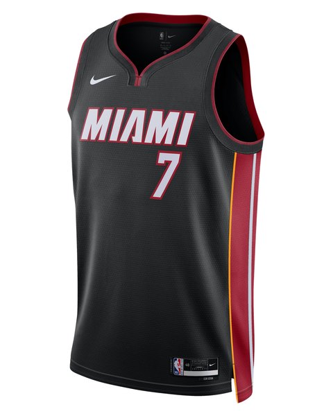 Miami Heat Icon Edition jersey worn October 23 2026 against the Pistons, from the NBA daily uniform tracker
