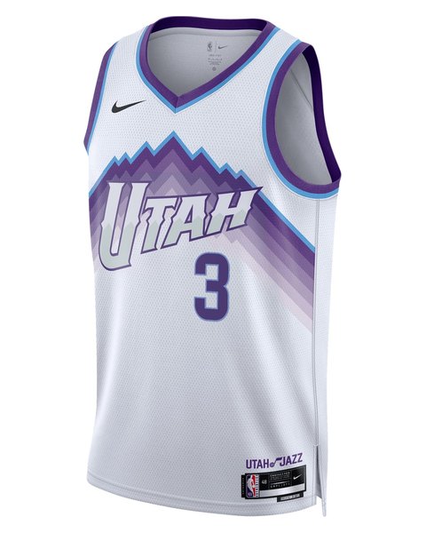 Utah Jazz Association White jersey worn October 23 2026 against the Pelicans, from the NBA daily uniform tracker