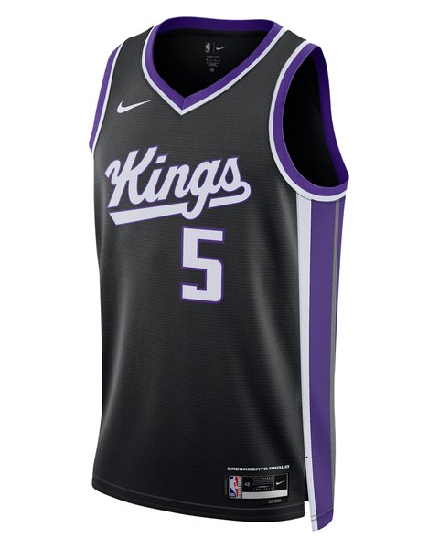 Sacramento Kings Icon Edition jersey worn October 23 2026 against the Trail Blazers, from the NBA daily uniform tracker