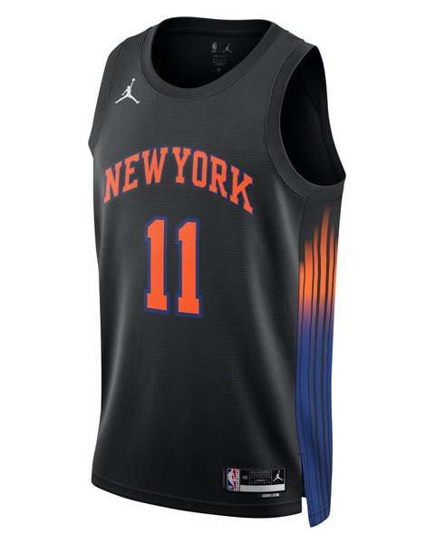 New York Knicks Statement Edition jersey worn October 25 2026 against the Magic, from the NBA daily uniform tracker