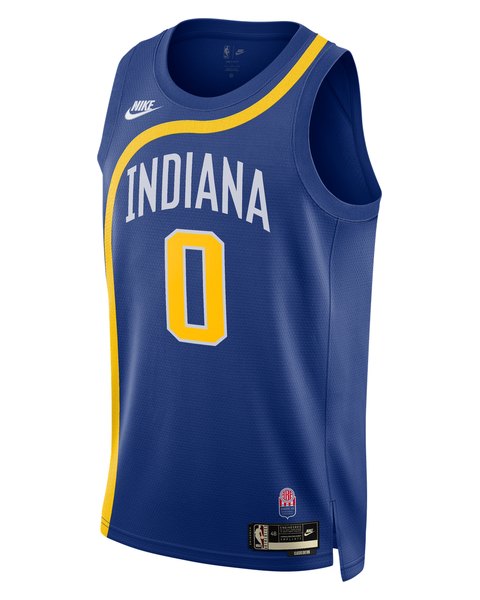 Indiana Pacers Classic Edition jersey worn October 25 2026 against the Nets, from the NBA daily uniform tracker