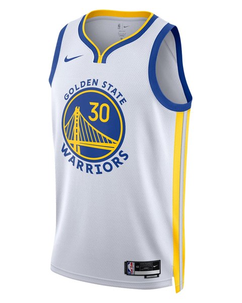 Golden State Warriors Association White jersey worn October 24 2026 against the Suns, from the NBA daily uniform tracker