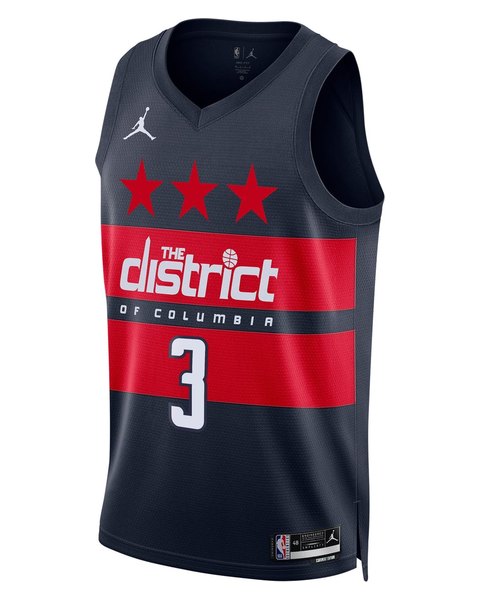 Washington Wizards Statement Edition jersey worn October 24 2026 against the Bulls, from the NBA daily uniform tracker