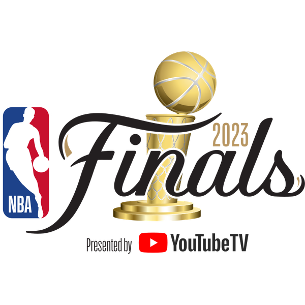 2023 NBA Finals logo Nuggets over Heat current digital era