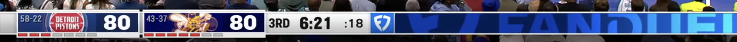 Charlotte Hornets Scorebug