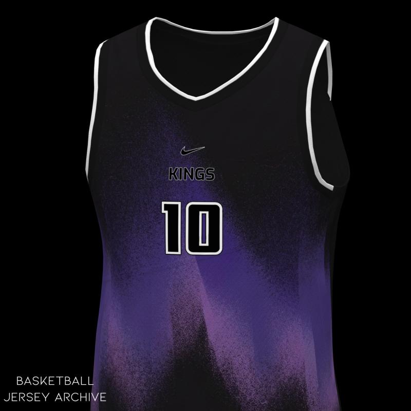 Sacramento Kings Christmas jersey 2026 back detail
