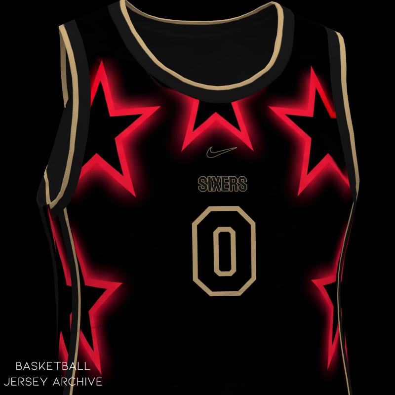 Philadelphia 76ers 2026 Christmas jersey full front view