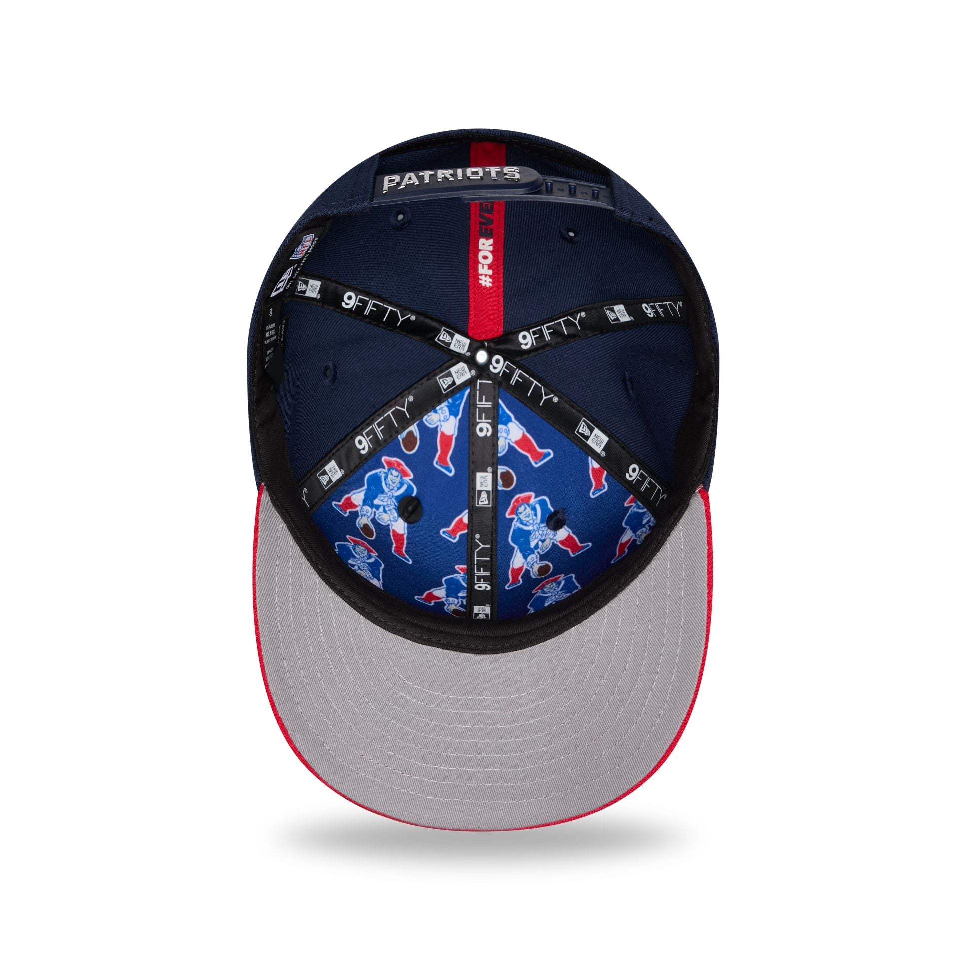New England Patriots 2026 Draft Hat Interior