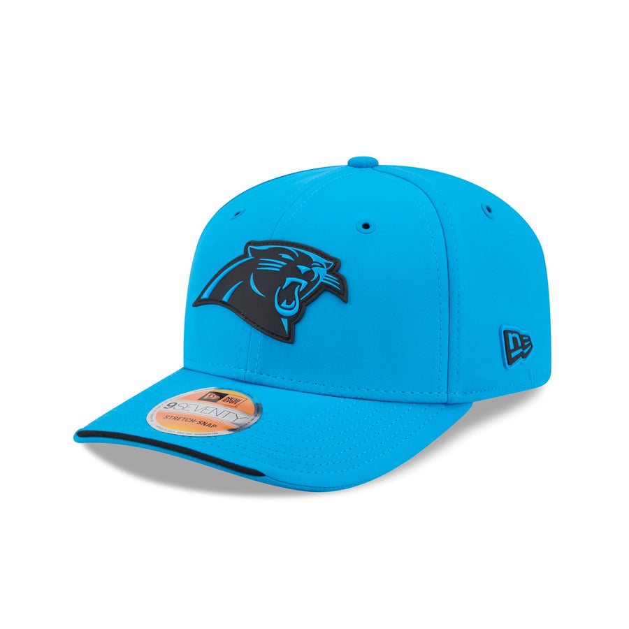 Carolina Panthers 2026 Sideline Primary 9SEVENTY Stretch-Snap hat