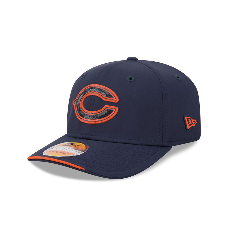 Chicago Bears 2026 Sideline Primary 9SEVENTY Stretch-Snap hat
