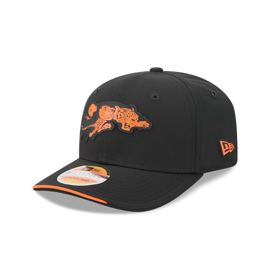 Cincinnati Bengals 2026 Sideline Historic 9SEVENTY Stretch-Snap throwback hat