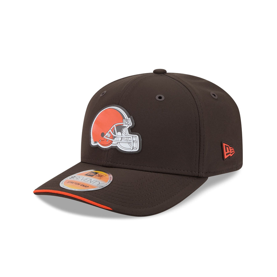 Cleveland Browns 2026 Sideline Primary 9SEVENTY Stretch-Snap hat
