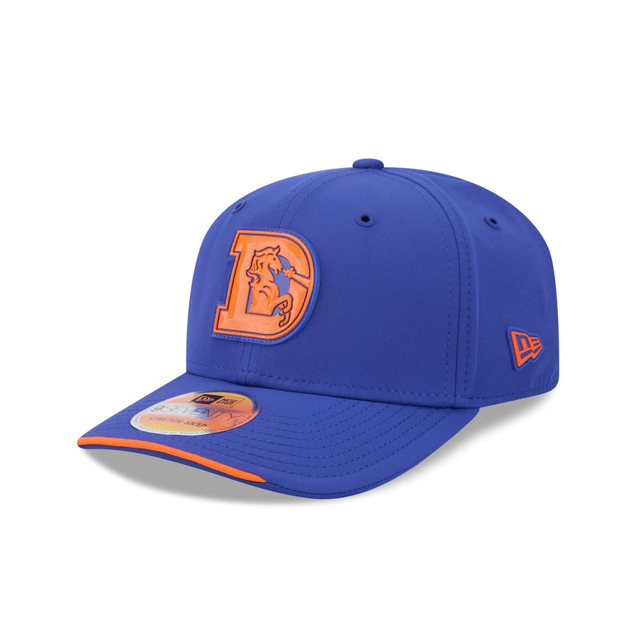 Denver Broncos 2026 Sideline Historic 9SEVENTY Stretch-Snap throwback hat