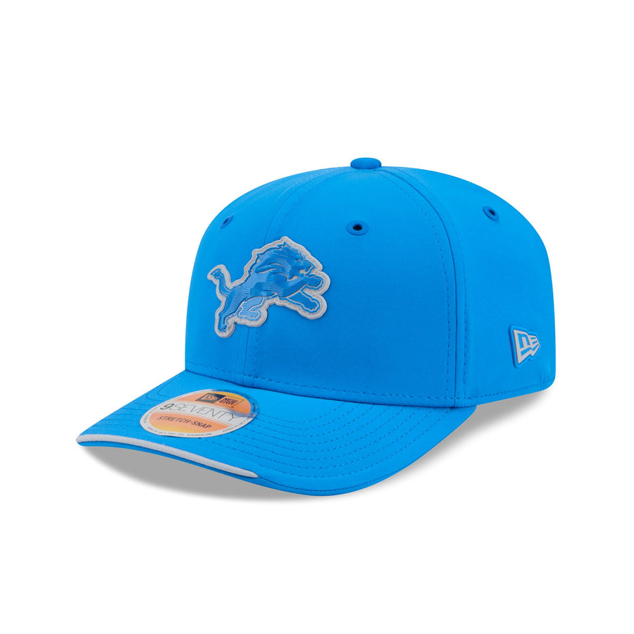 Detroit Lions 2026 Sideline Primary 9SEVENTY Stretch-Snap hat