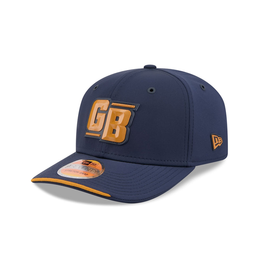 Green Bay Packers 2026 Sideline Historic 9SEVENTY Stretch-Snap throwback hat