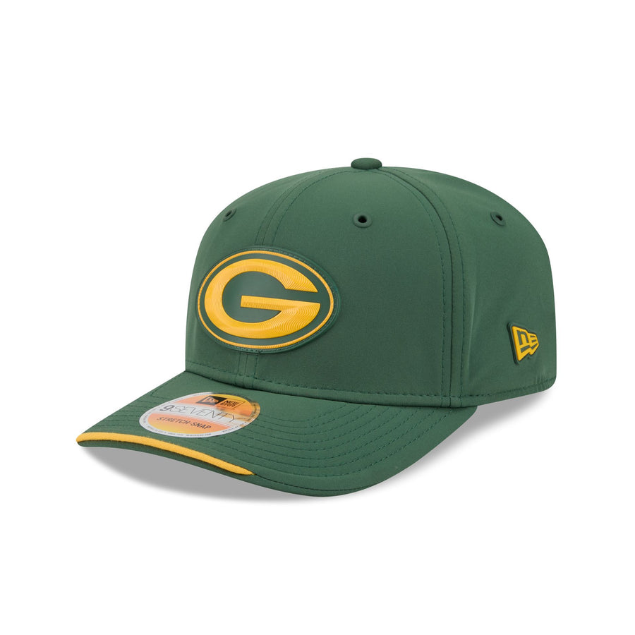 Green Bay Packers 2026 Sideline Primary 9SEVENTY Stretch-Snap hat