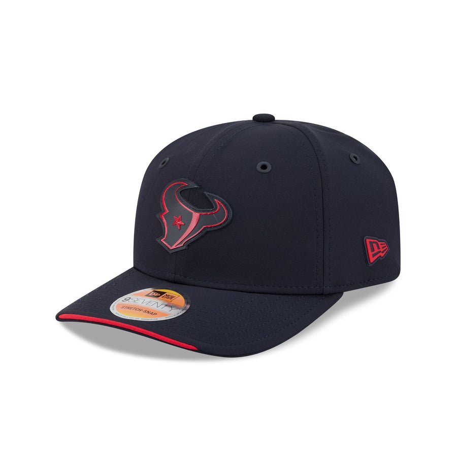 Houston Texans 2026 Sideline Primary 9SEVENTY Stretch-Snap hat