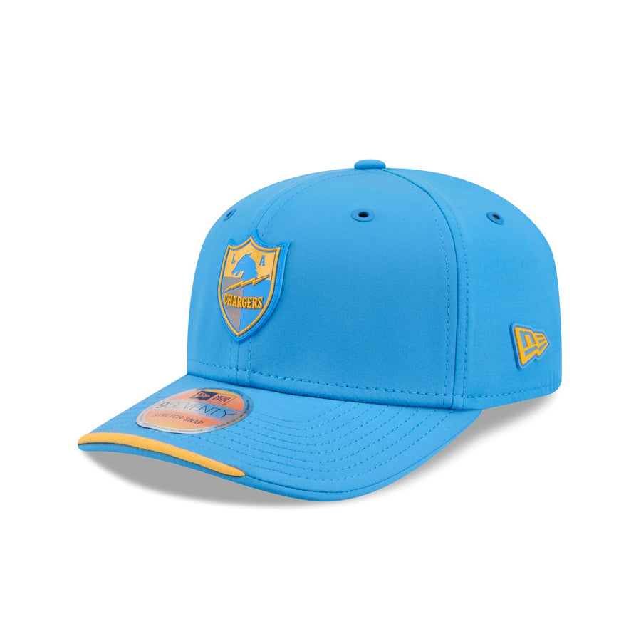Los Angeles Chargers 2026 Sideline Historic 9SEVENTY Stretch-Snap throwback hat