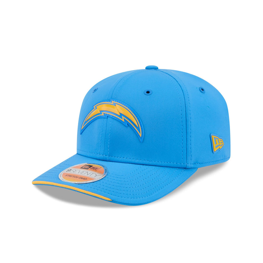 Los Angeles Chargers 2026 Sideline Primary 9SEVENTY Stretch-Snap hat
