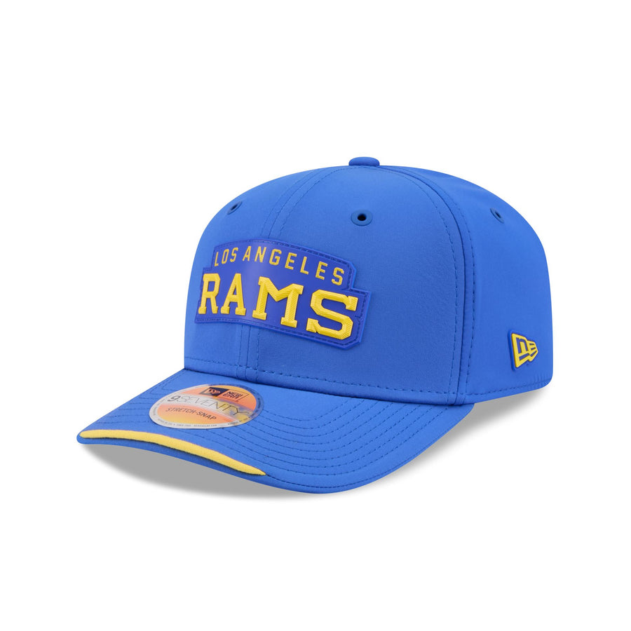 Los Angeles Rams 2026 Sideline Historic 9SEVENTY Stretch-Snap throwback hat