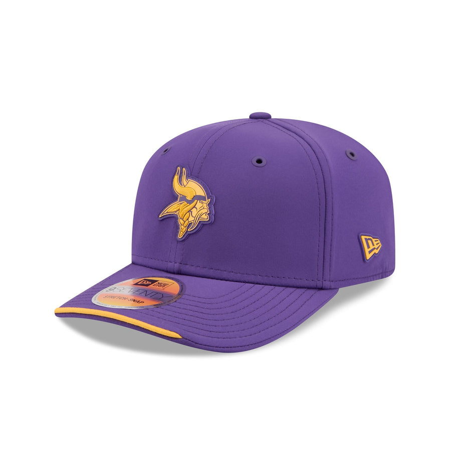 Minnesota Vikings 2026 Sideline Primary 9SEVENTY Stretch-Snap hat