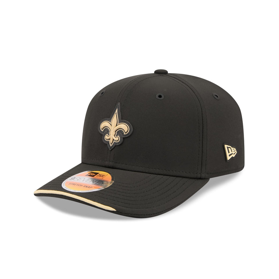 New Orleans Saints 2026 Sideline Primary 9SEVENTY Stretch-Snap hat