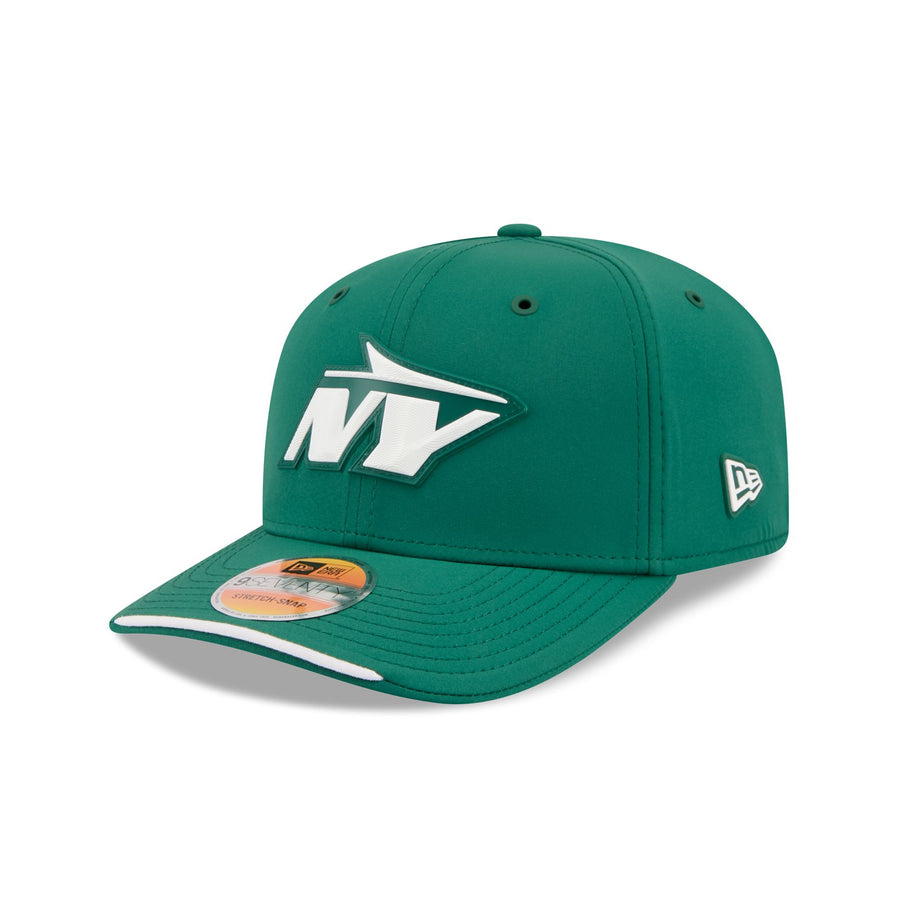 New York Jets 2026 Sideline Primary 9SEVENTY Stretch-Snap hat
