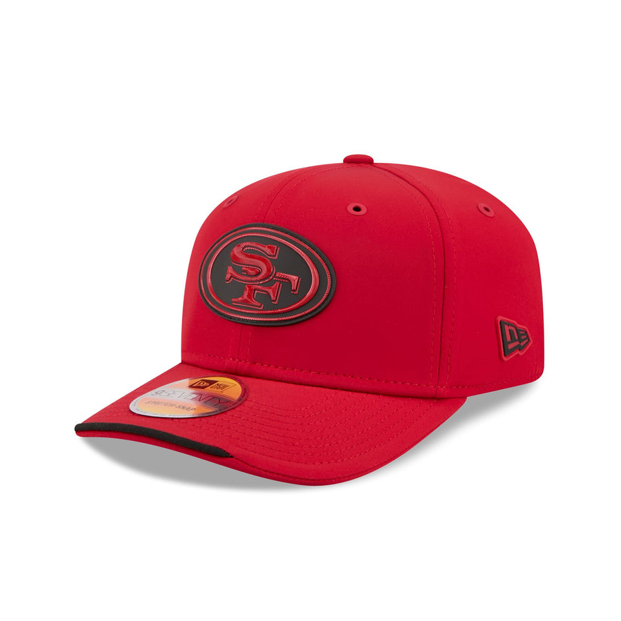San Francisco 49ers 2026 Sideline Primary 9SEVENTY Stretch-Snap hat