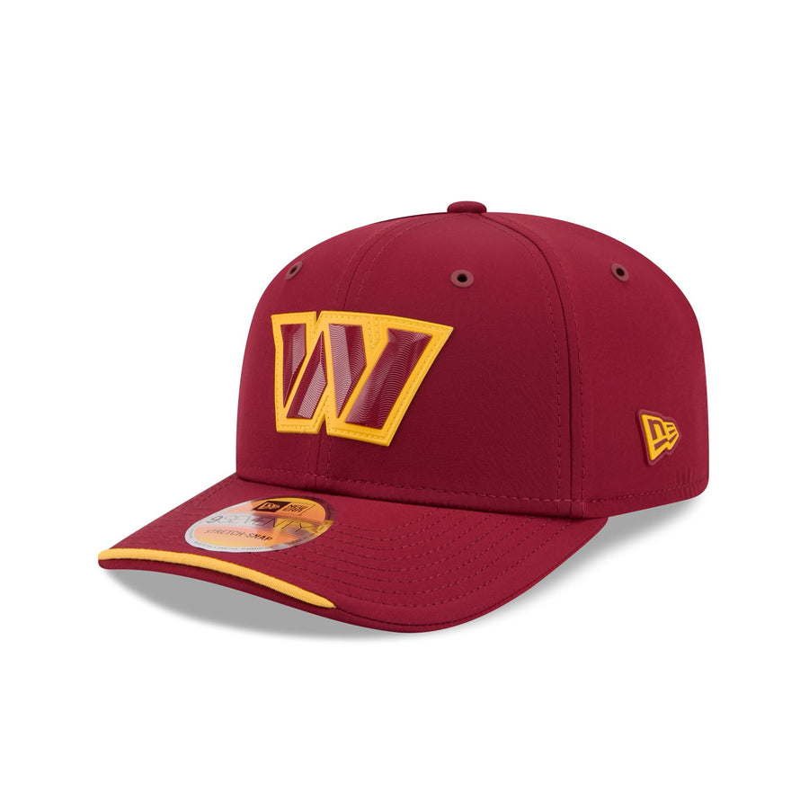 Washington Commanders 2026 Sideline Primary 9SEVENTY Stretch-Snap hat
