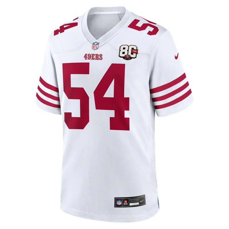 White · Melbourne jersey, at Rams