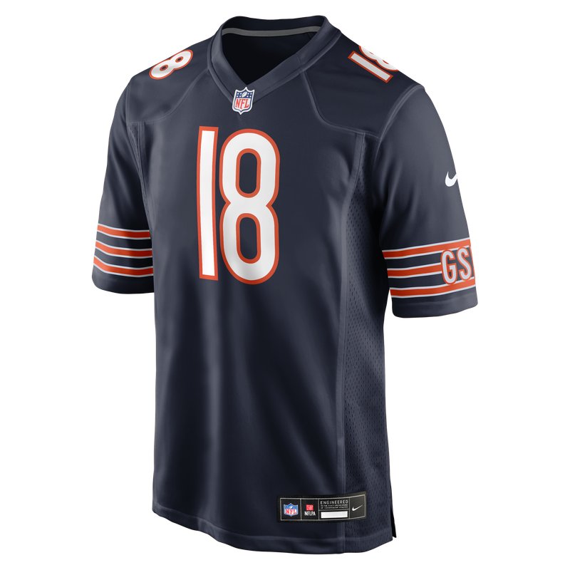Chicago Bears navy home jersey 2026