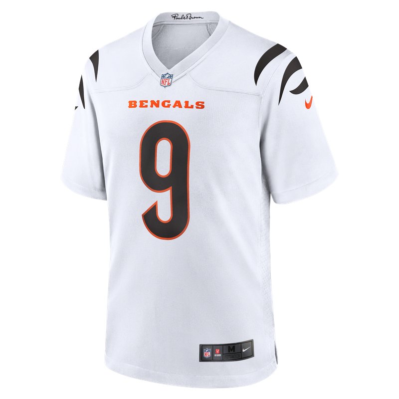 Cincinnati Bengals white road jersey 2026