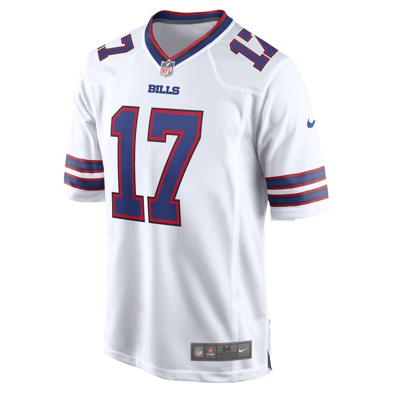 All White · MNF jersey, at Rams