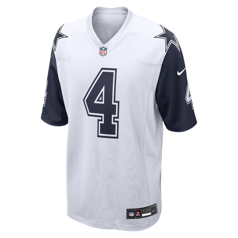 Arctic White jersey, vs Commanders