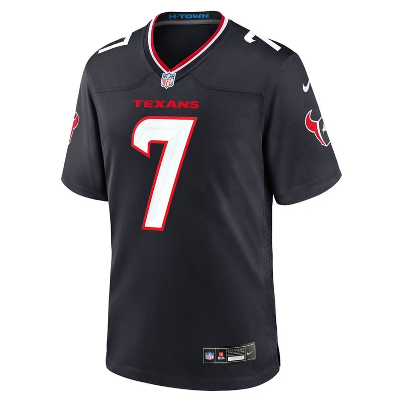 Houston Texans Deep Steel Blue home jersey 2026