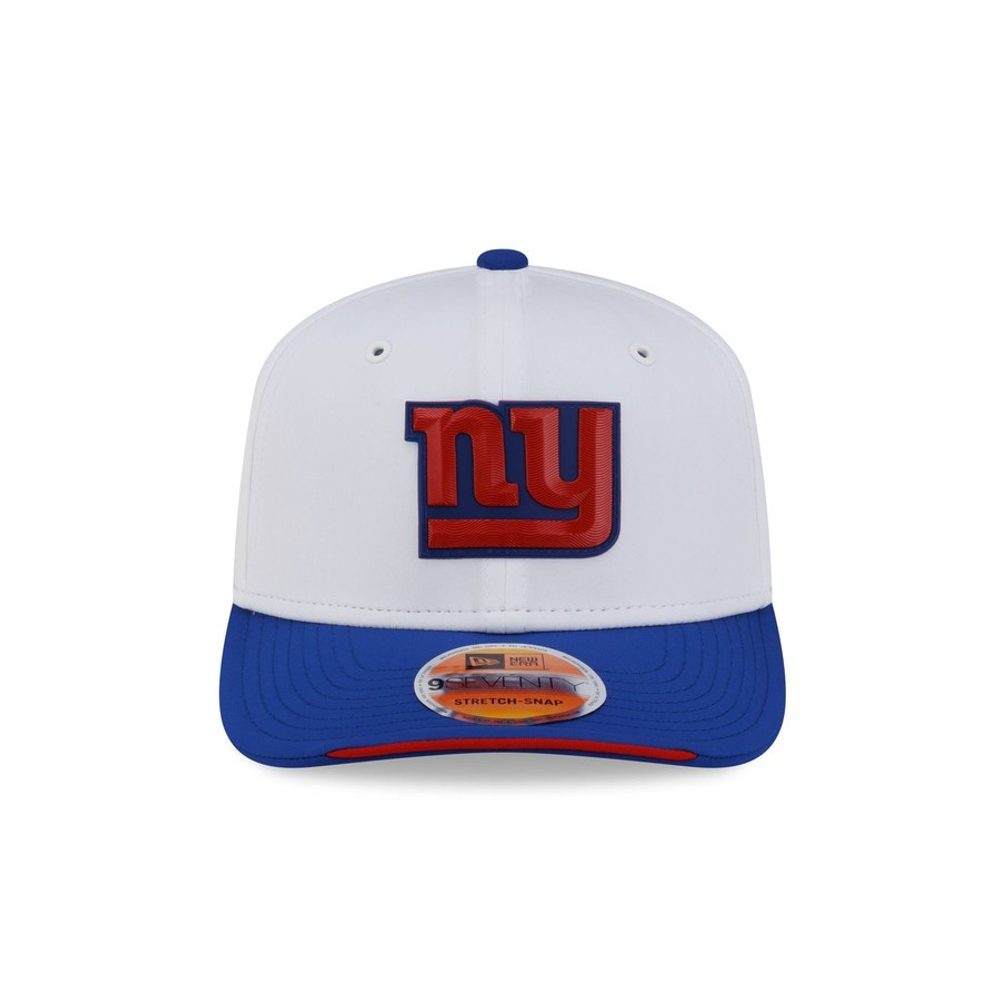 New York Giants 2026 Sideline White 9SEVENTY Stretch-Snap hat