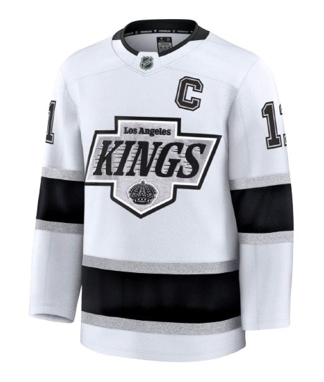 Los Angeles Kings Road White sweater worn September 30 2026 against the Avalanche, from the NHL daily uniform tracker