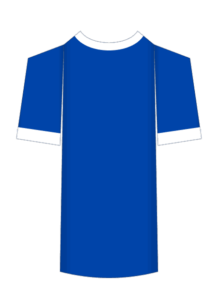 Ipswich Town 2026/27 blue home shirt, worn in the 2-1 win over Sunderland on the opening weekend