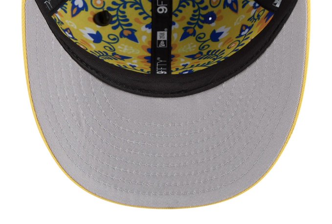 Rams 2026 NFL Draft Hat interior floral pattern