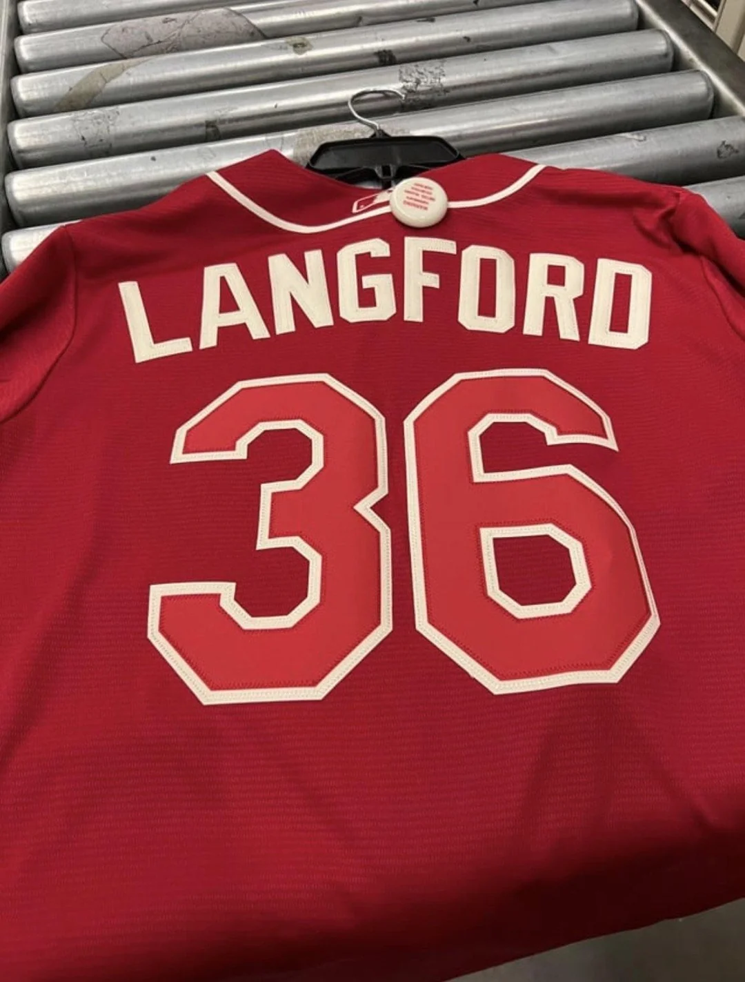 Rangers Tejas City Connect - Back