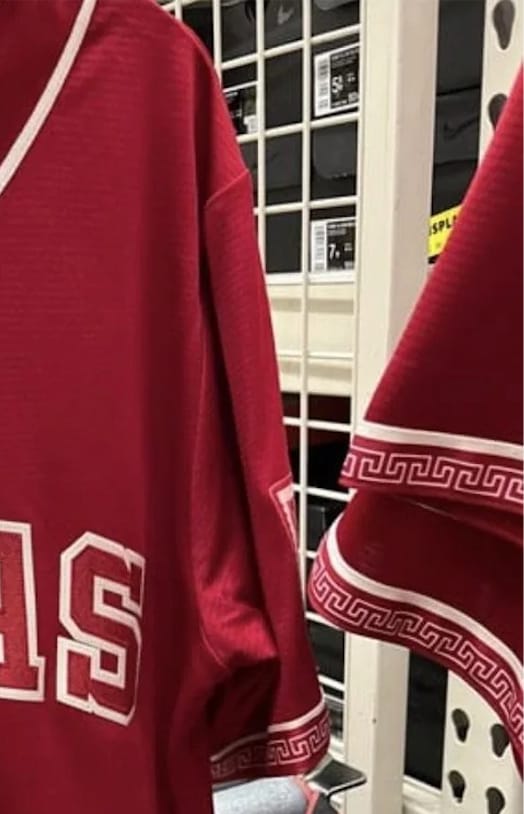 Rangers Tejas City Connect - Sleeve Detail