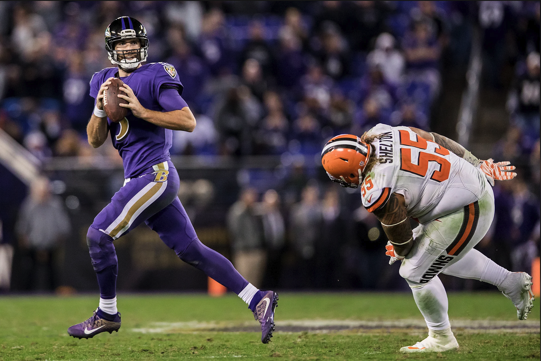 Baltimore Ravens 2016 Color Rush all-purple uniform