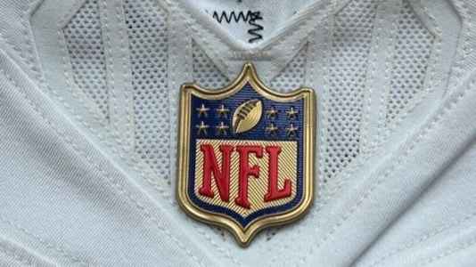Gold NFL Shield Patch