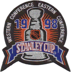 1998 Stanley Cup Championship oval crest logo