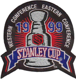1999 Stanley Cup Championship oval crest logo