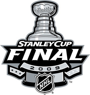 2009 Stanley Cup Final silver shield logo
